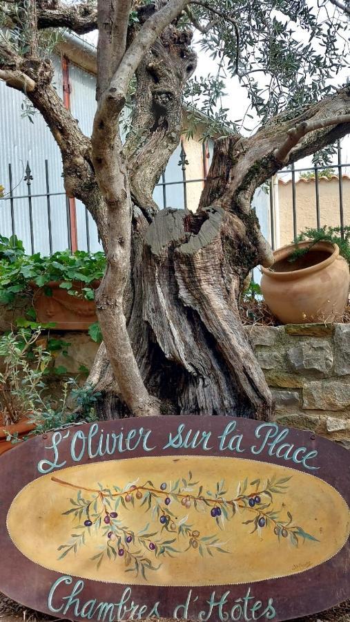 L'Olivier Sur La Place La Rochegiron Ngoại thất bức ảnh